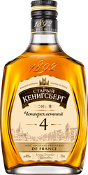 Коньяк СТАРЫЙ КЕНИГСБЕРГ 4 года 40%, 0.25л, картинка