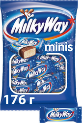Конфеты MILKY WAY Minis с молочным суфле, 176г, крупный план