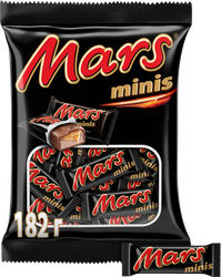 Конфеты MARS Minis c нугой и карамелью, 182г, фотография