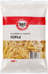 Макароны 365 ДНЕЙ Перья, группа В высший сорт, 400г, фотография