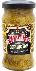 Горчица МАХЕЕВЪ Зернистая, 190г, вид