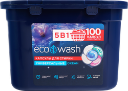 Капсулы для стирки ECOWASH, 100шт, картинка