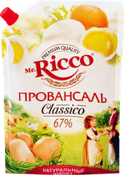 Майонез MR.RICCO Провансаль Organic 67%, 800мл, картинка