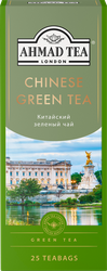 Чай зеленый AHMAD TEA Китайский, 25пак, крупный план