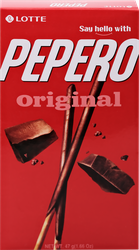 Соломка LOTTE Pepero Original в шоколаде, 47г, детальное фото
