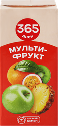 Нектар 365 ДНЕЙ Мультифруктовый, 0.95л, вид