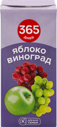 Нектар 365 ДНЕЙ Яблочно-виноградный осветленный, 0.95л, картинка