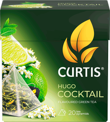 Изображение товара Чай зеленый CURTIS Hugo Cocktail, 20х1,8г