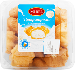Профитроли MIREL с пломбирным кремом, 180г, детальное фото