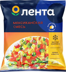 Смесь овощная ЛЕНТА Мексиканская, 400г, детальное фото