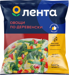 Изображение товара Смесь овощная ЛЕНТА Овощи по-деревенски, 400г
