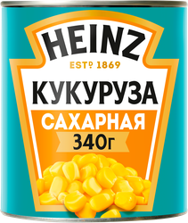 Кукуруза HEINZ сладкая консервированная, 340г, крупный план