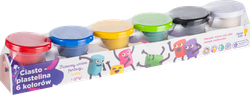 Набор для детского творчества GENIO KIDS Тесто-пластилин 6 цветов, вид