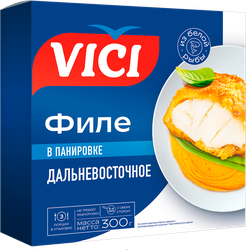 Филе рыбное VICI Дальневосточное, в панировке, 300г, фотография