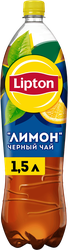 Напиток LIPTON Холодный чай со вкусом лимона негазированный, 1.5л, вид