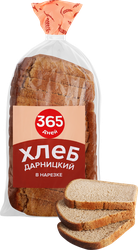 Хлеб 365 ДНЕЙ Дарницкий, в нарезке, 700г, вид