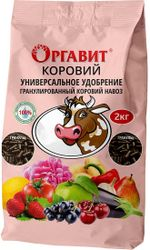 Удобрение Органическое Оргавит Коровий, 2кг, изображение
