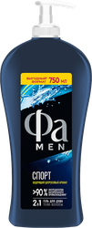 Гель для душа мужской ФА Men Спорт, 750мл, картинка