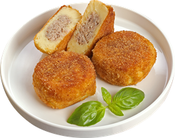 Зразы картофельные ЛЕНТА FRESH Домашние с мясом, весовые, картинка