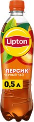 Напиток LIPTON Освежающий чай со вкусом персика негазированный, 0.5л, детальное фото