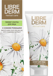 Пилинг-скатка для лица LIBREDERM Herbal Care, с ромашкой, 75мл, детальное фото