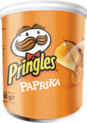 Чипсы картофельные PRINGLES со вкусом паприки, 40г, фото
