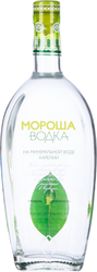 Водка МОРОША на минеральной воде Карелии уровень мягкости №1, 40%, 0.7л, крупный план