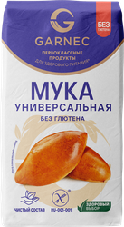 Мука безглютеновая GARNEC Универсальная, 600г, крупный план