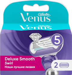 Кассеты сменные для бритья GILLETTE Venus Swirl, 2шт, вид