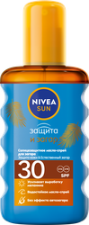 Изображение товара Масло-спрей солнцезащитный для загара NIVEA Sun Защита и загар SPF30, 200мл