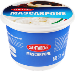 Сыр SANTABENE Маскарпоне 80%, без змж, 500г, картинка