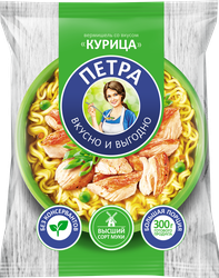 Вермишель ПЕТРА со вкусом курицы, 50г, картинка