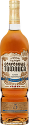 Коньяк СОКРОВИЩЕ ТИФЛИСА ординарный 5 лет, 40%, 0.5л, крупный план