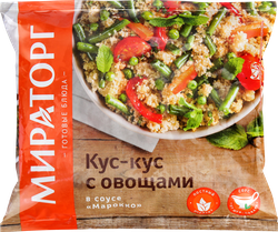 Смесь МИРАТОРГ Vитамин, Кус-кус с овощами в соусе Марокко, 400г, детальное фото