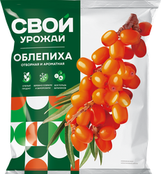 Облепиха замороженная СВОЙ УРОЖАЙ, 300г, картинка