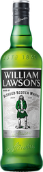 Виски WILLIAM LAWSON'S купажированный 40%, 1л, крупный план
