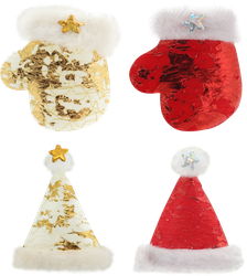 Набор стикеров HOMECLUB Шапочки/Варежки Арт. 15B-520G1/G3, 12шт, фото