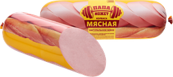 Колбаса вареная ПАПА МОЖЕТ Мясная, весовая, фото