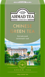 Чай зеленый AHMAD TEA Китайский листовой, 100г, фотография