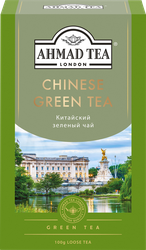 Чай зеленый AHMAD TEA Китайский листовой, 100г, вид