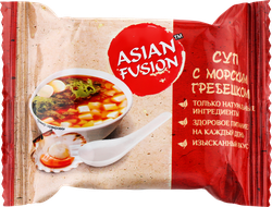 Суп ASIAN FUSION с морским гребешком, 12г, фотография