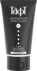 Гель для укладки ТАФТ Power Невидимая фиксация, мегафиксация, 150мл, вид