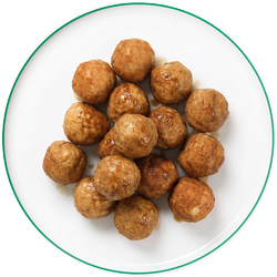 Фрикадельки куриные ЛЕНТА FRESH, весовые, крупный план