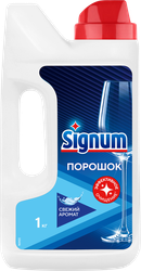 Порошок для посудомоечной машины SIGNUM экономичное решение для чистой посуды, 1,06кг, фотография
