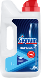 Порошок для посудомоечной машины SIGNUM экономичное решение для чистой посуды, 1,06кг, изображение