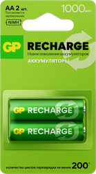 Аккумулятор GP АА 1000 мАч, 2шт, вид