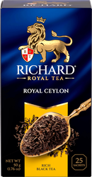 Чай черный RICHARD Royal Ceylon Цейлонский байховый, 25пак, картинка
