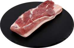 Грудинка свиная ЛЕНТА FRESH в шкуре, бескостная, картинка
