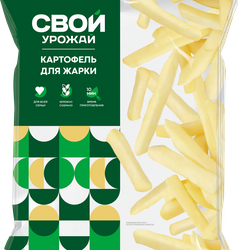Изображение товара Картофель для жарки замороженный СВОЙ УРОЖАЙ, 400г