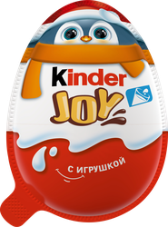 Изделие кондитерское KINDER Joy с хрустящими шариками и игрушкой, 20г, вид